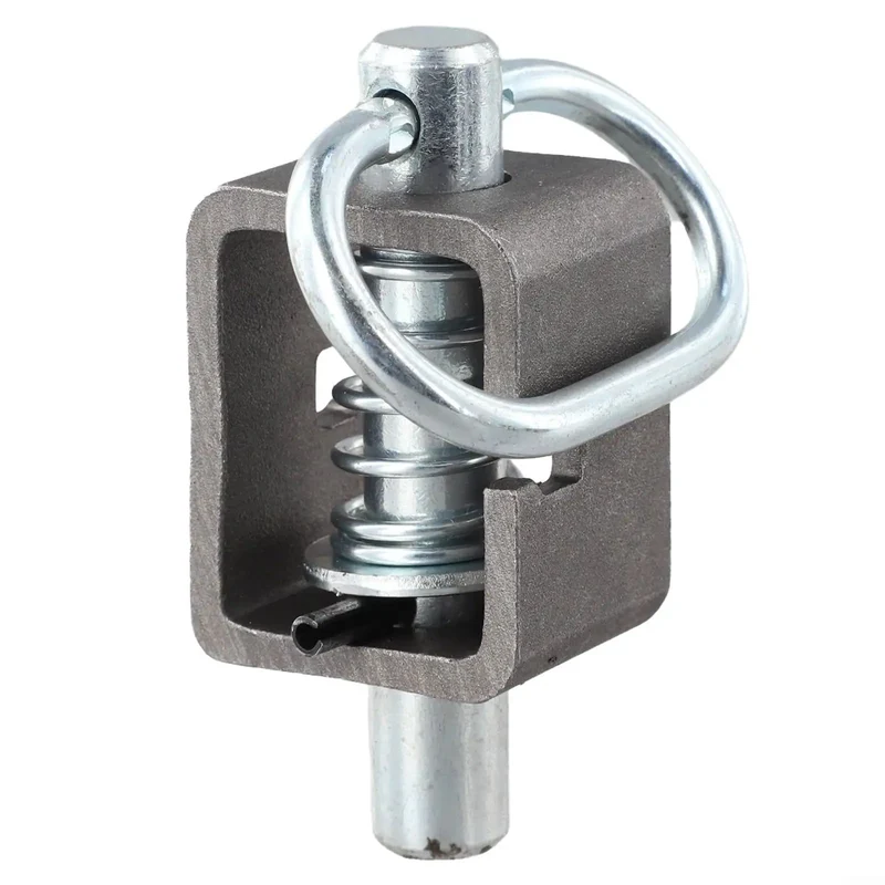 Badass Heavy Duty Trailer Gate Spring Latch Assembly Weld On Five Eighth Inch Steel Tube Build For Toughest Haul Jobs Secure Cargo Locking Clasp Nails It Simple Drop In Setup