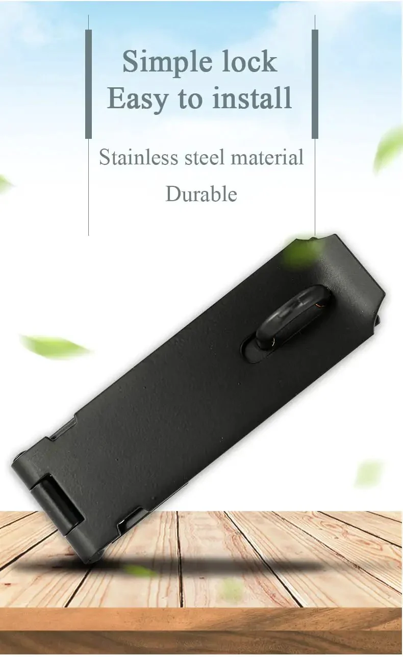 Top Notch Stainless Steel Sliding Gate Bolt Door Lock Latch With Brushed Finish Heavy Duty Rust Resistant Hardware For Secure Window Shed Or Garage Upgrade Your Setup Now