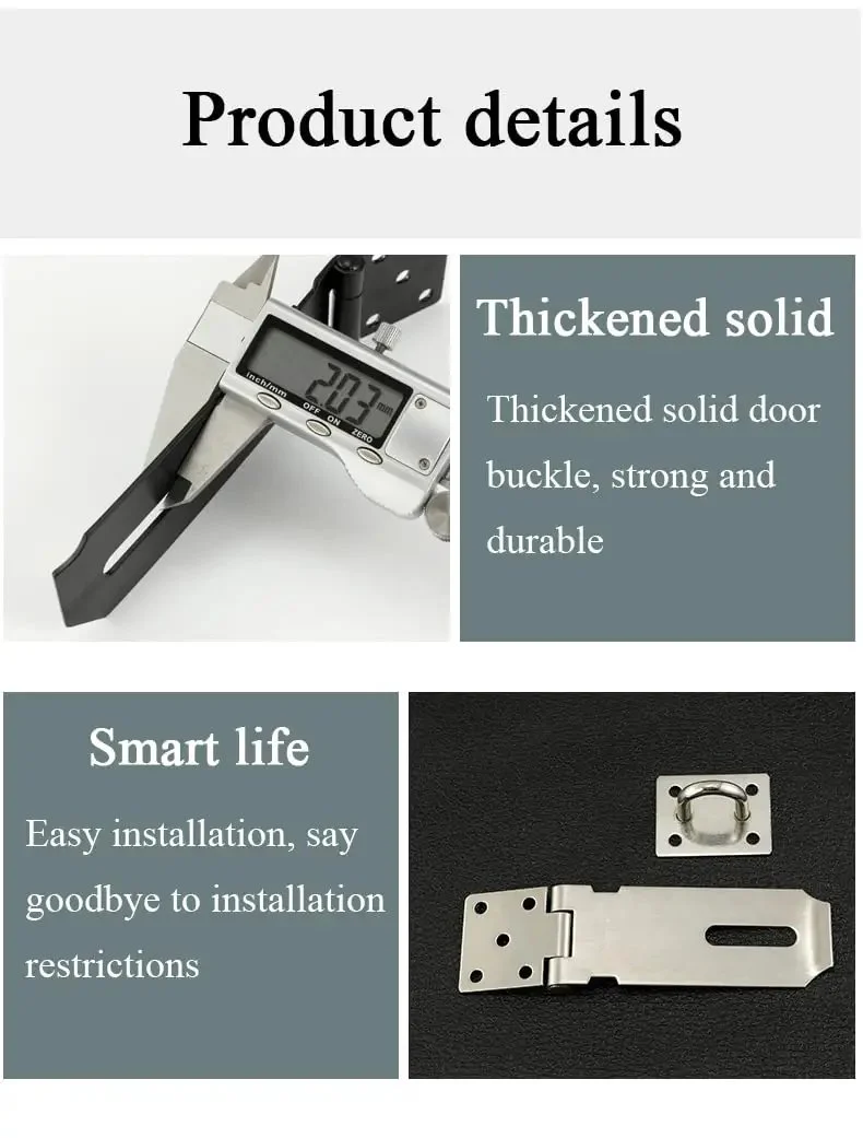 Top Notch Stainless Steel Sliding Gate Bolt Door Lock Latch With Brushed Finish Heavy Duty Rust Resistant Hardware For Secure Window Shed Or Garage Upgrade Your Setup Now