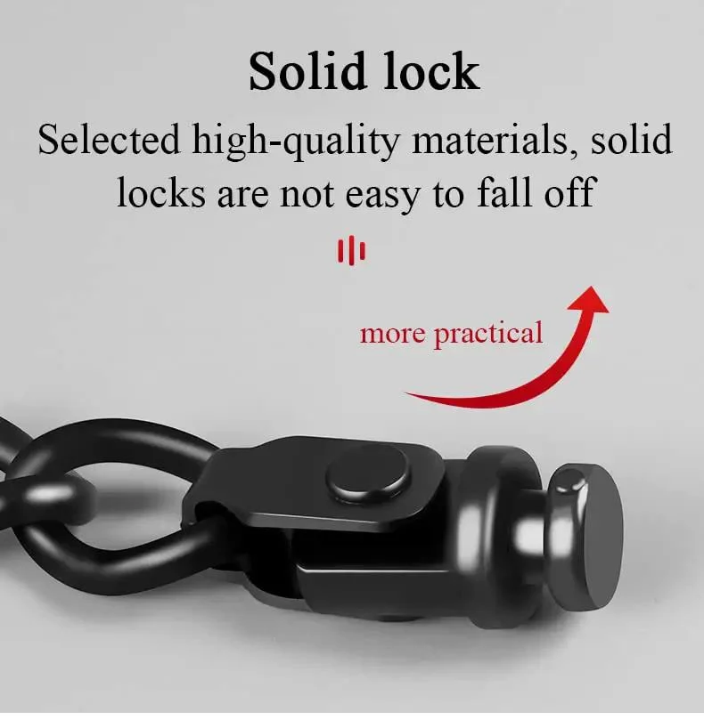 Premium Stainless Steel Door Chain Lock With Heavy Duty Sliding Bolt Gate Latch Hardware For Knockback Entry Security And Tough Outdoor Rust Free Daily Grind Protection