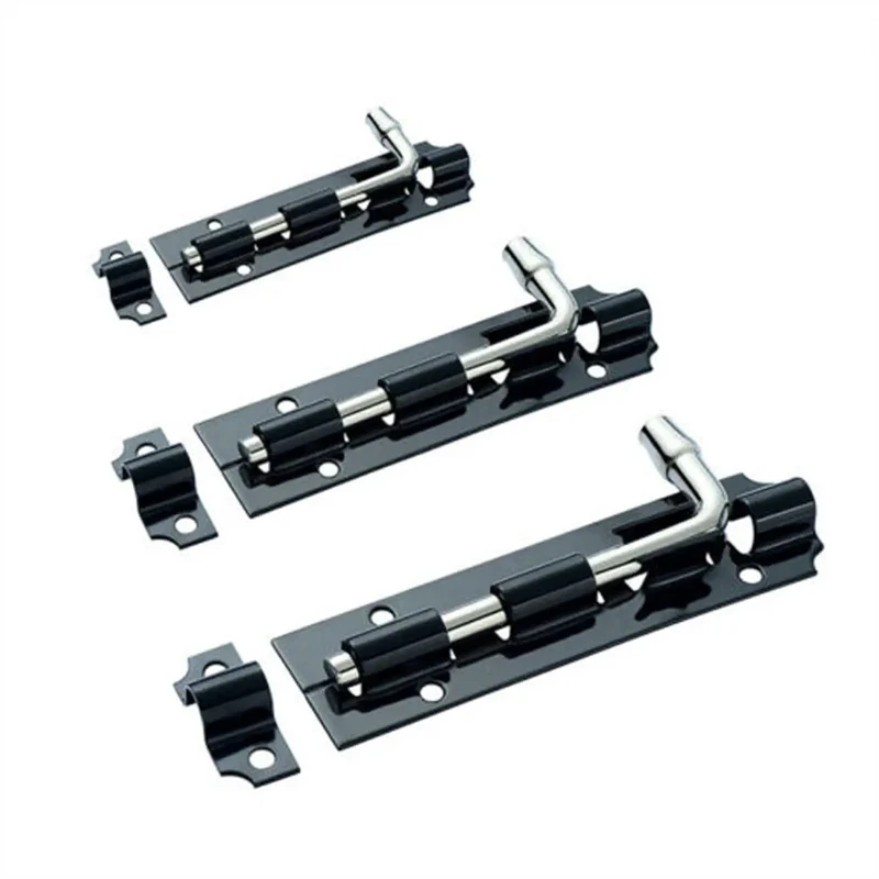 Premium Heavy Duty Sliding Door Lock Barrel Bolt With Reinforced Gate Latch Hasp For Sweet Smooth Operation And Tough Knockout Security On Heavy Entryway Doors