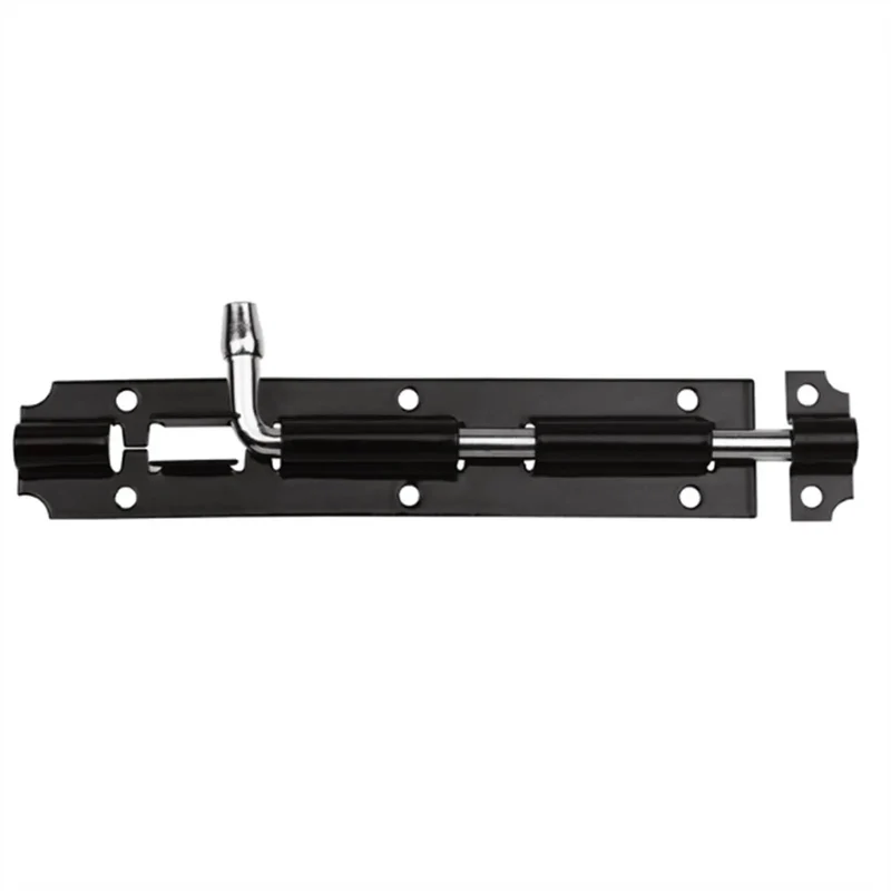 Premium Heavy Duty Sliding Door Lock Barrel Bolt With Reinforced Gate Latch Hasp For Sweet Smooth Operation And Tough Knockout Security On Heavy Entryway Doors