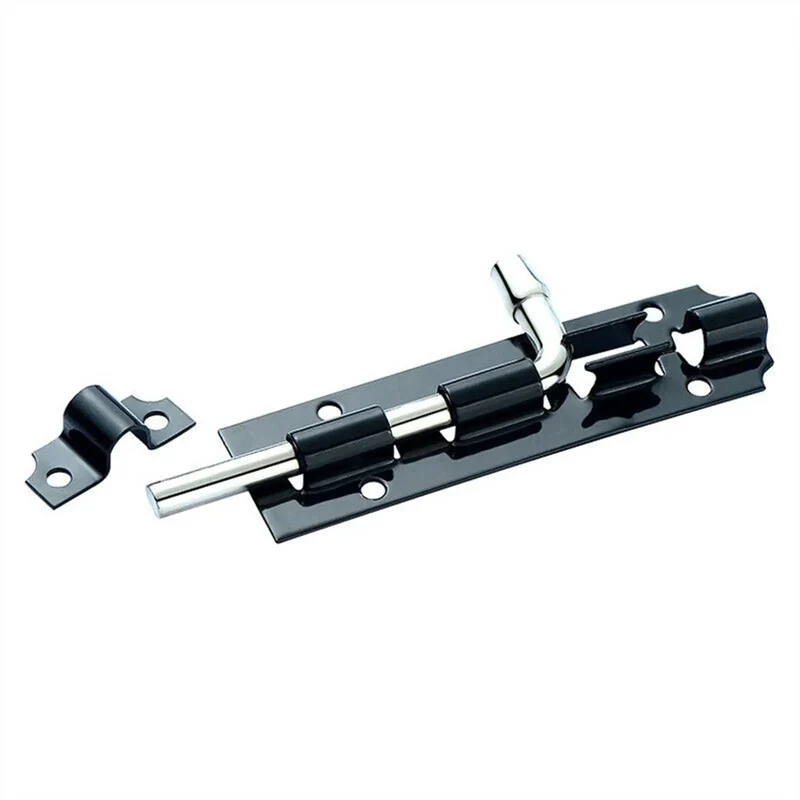 Premium Heavy Duty Sliding Door Lock Barrel Bolt With Reinforced Gate Latch Hasp For Sweet Smooth Operation And Tough Knockout Security On Heavy Entryway Doors