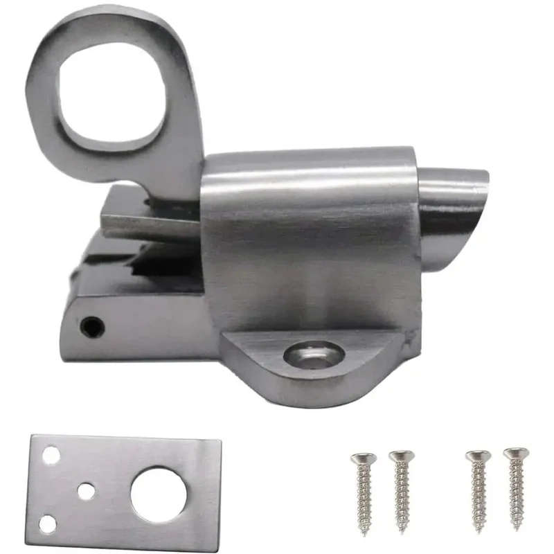 Heavy Duty Stainless Steel Trailer Gate Spring Latch With Tongue Down Design For Secure Truck And RV Fastening Rock Solid Top Shelf Gate Keeper Hardware Built Tough