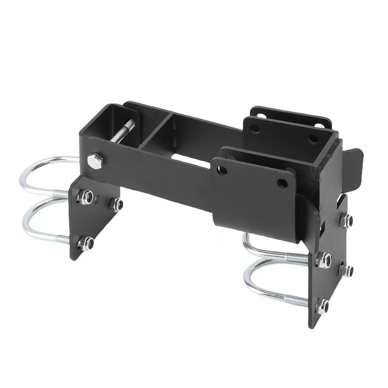 Solid Carbon Steel Double Gate Latch With Strong Arm Design For Chain Link Fences Weatherproof Outdoor Security Lock Heavy Duty Padlock Hole Simple Installation To Keep Your Property Safe And Secure