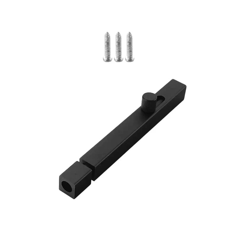 Tough As Nails Rustproof Slide Bolt Latch For Outdoor Garden Gates And Backyard Fences Featuring Oxidation Resistant Barrel Lock Hardware Built For Direct Wood Mounting And Easy Peasy Shutting