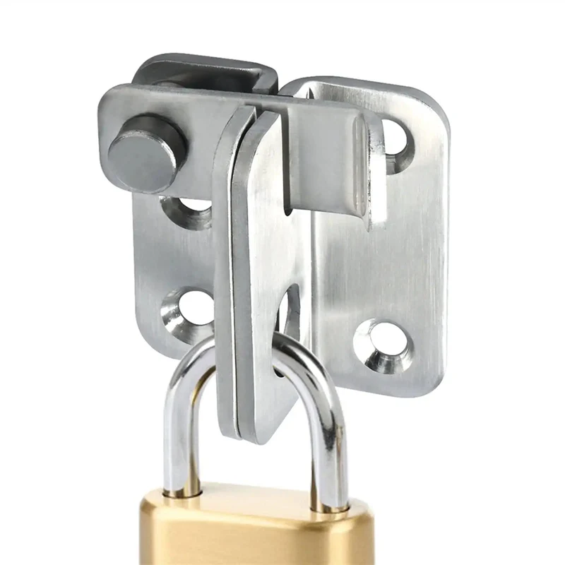Heavy Duty Stainless Steel Sliding Bolt Door Latch With A Brushed Finish For Secure Gate Closure And Reliable Drawer Security That Is Tough As Nails And Holds Its Ground Perfectly