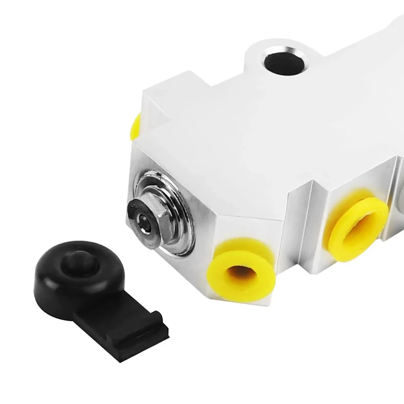 Universal Disc Drum Brake Proportioning Valve With Smooth Stopping Power For Heavy Duty Rides Straight Swap Replacement Hydraulic Split Line Adapter No Sweat Install Compatible AC Delco 1721353