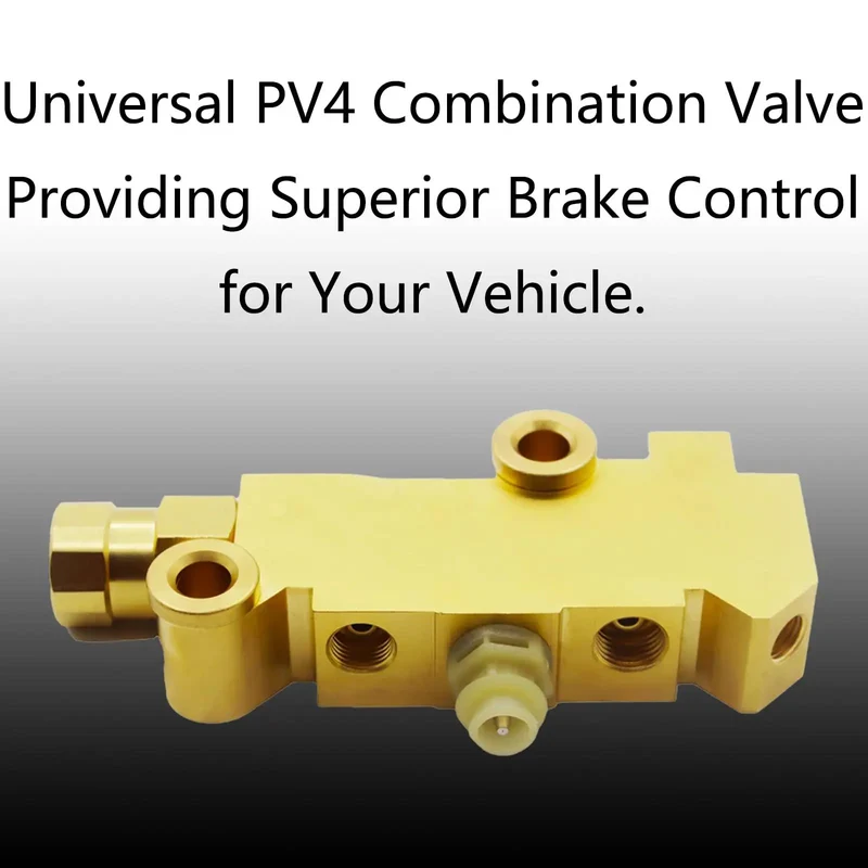 Premium Universal Brass Disc To Disc Brake Proportioning Valve For Classic Trucks Show Rigs And Hot Rods With Hella Smooth Pedal Feel And Slick Bolt Up Swap For Ford Chevy Dodge Build Projects