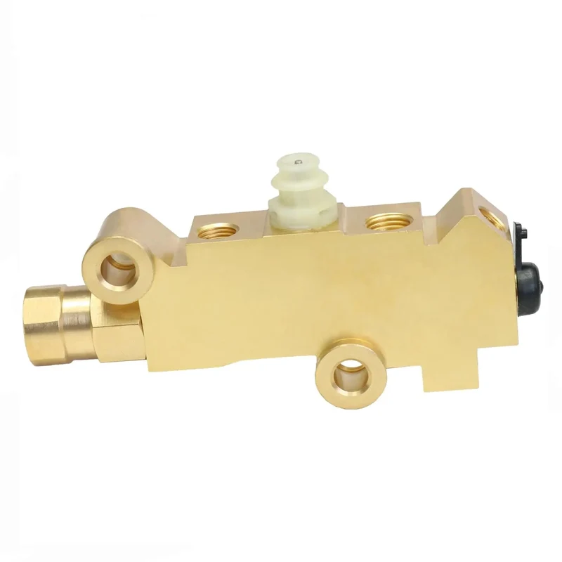 Premium Solid Brass Disc And Drum Brake Proportioning Valve PV2 Style With 1/2 And 7/16 Inch Ports For Chevy Classic Car And Truck Buick Resto Mod Hot Rod Disc Front Drum Rear Setup Replacement 172-1353