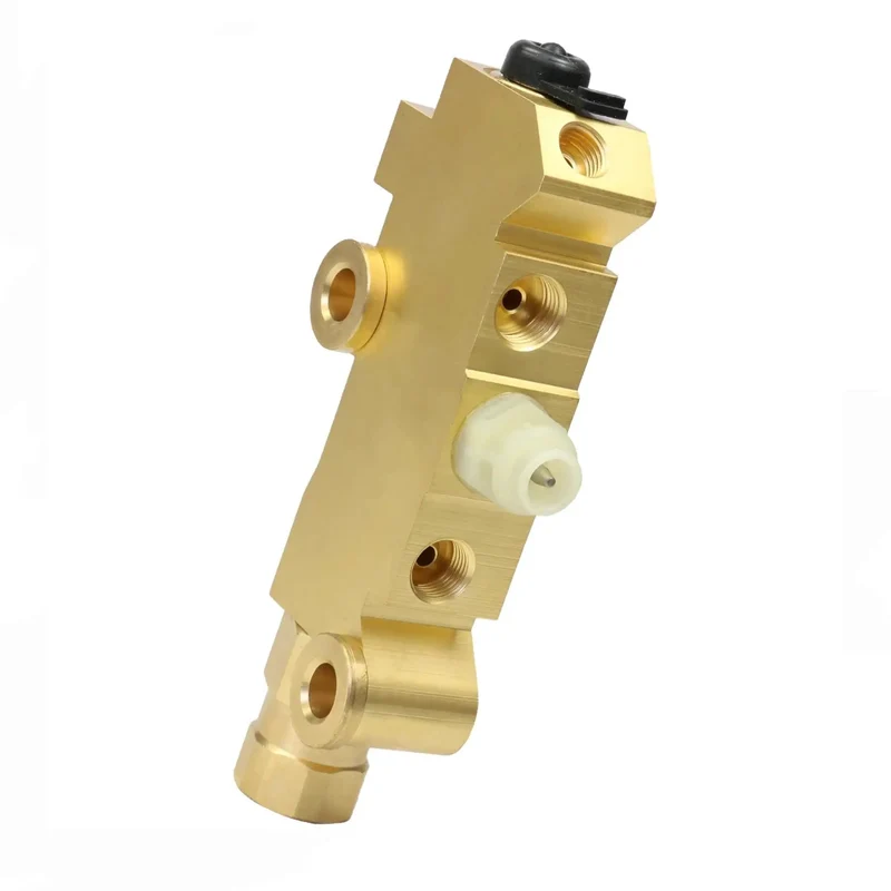 Premium Solid Brass Disc And Drum Brake Proportioning Valve PV2 Style With 1/2 And 7/16 Inch Ports For Chevy Classic Car And Truck Buick Resto Mod Hot Rod Disc Front Drum Rear Setup Replacement 172-1353