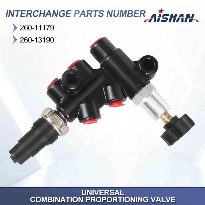 Universal Adjustable Knob Proportioning Valve Kit For Brake Lines With Master Cylinder Adapter And Oem Replacement Parts 26011179 And 26013190 For Domestic Rides Droptight And Ready For Beast Mode Braking
