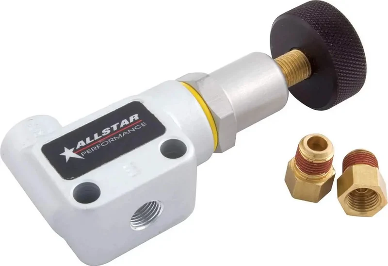 Dial In Your Front To Rear Brake Bias With This Sweet Proportioning Valve Featuring A Quick Twist Knob And Two Included Line Adapters For Killer Street Or Race Car Stopping Power