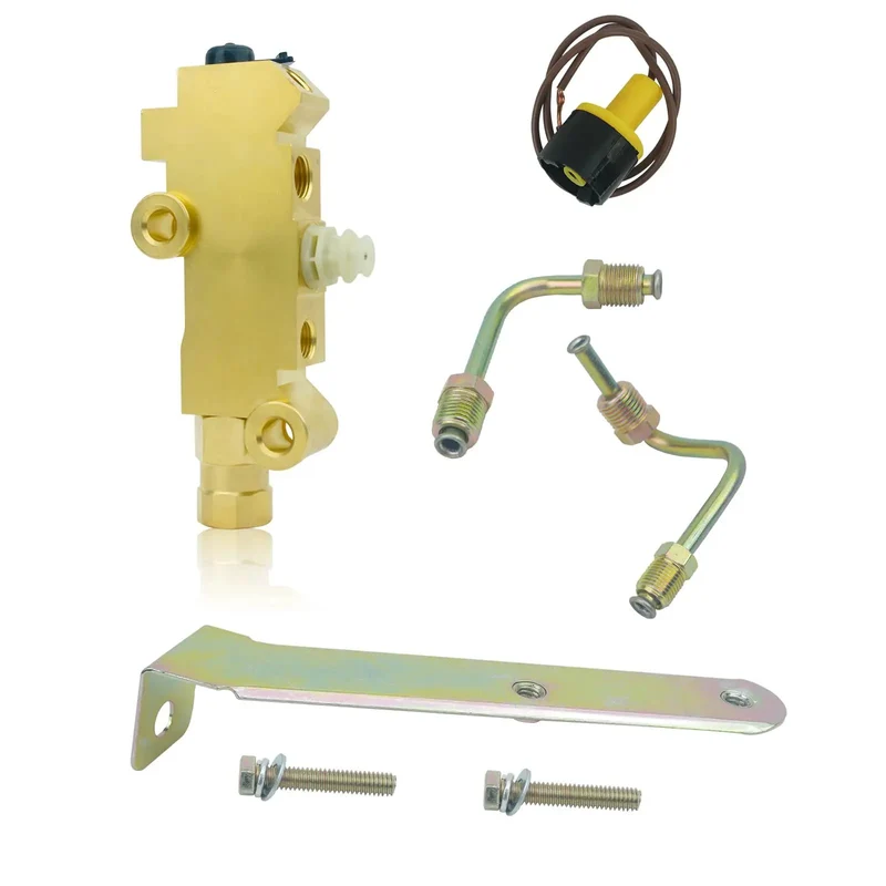 Brass Brake Proportioning Valve For Front Disc Rear Drum Setup Fits Classic Chevy Buick Trucks With Dual Reservoir Tanks Built Tough As Nails For Smooth Pedal Feel And Rock Solid Stopping Performance