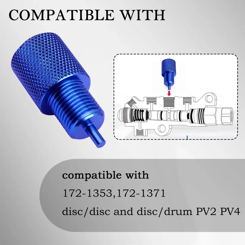 Heavy Duty Adjustable Proportioning Valve Bleeder Tool Rock Solid Aluminum Brake Bleeder Kit Turnkey Setup For Fast Disc And Drum Car Maintenance Shop Essential