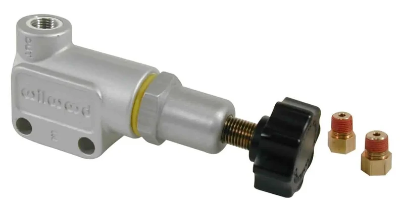 Heavy Duty Adjustable Brake Proportioning Valve Knob Get Dialed In Boss Front To Rear Bias 100 To 1000 Psi Sweet Smooth Pedal Feel Solid Polished Silver Trim Built Gritty For Street And Track Mods