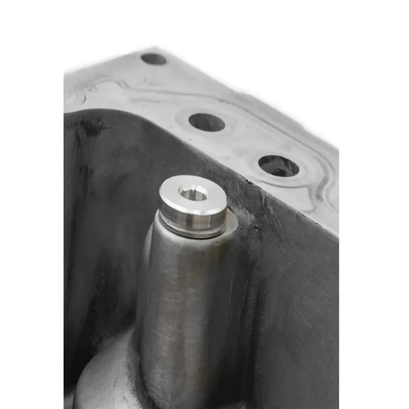 Billet Aluminum LS Oil Pressure Relief Valve Plug Machined For Knockout Engine Blocks And LS Swap Builds Offer Zero Leak Guarantee With Tough Corrosion Resistant Silver Finish Built For Real American Muscle Cars And Hot Rods