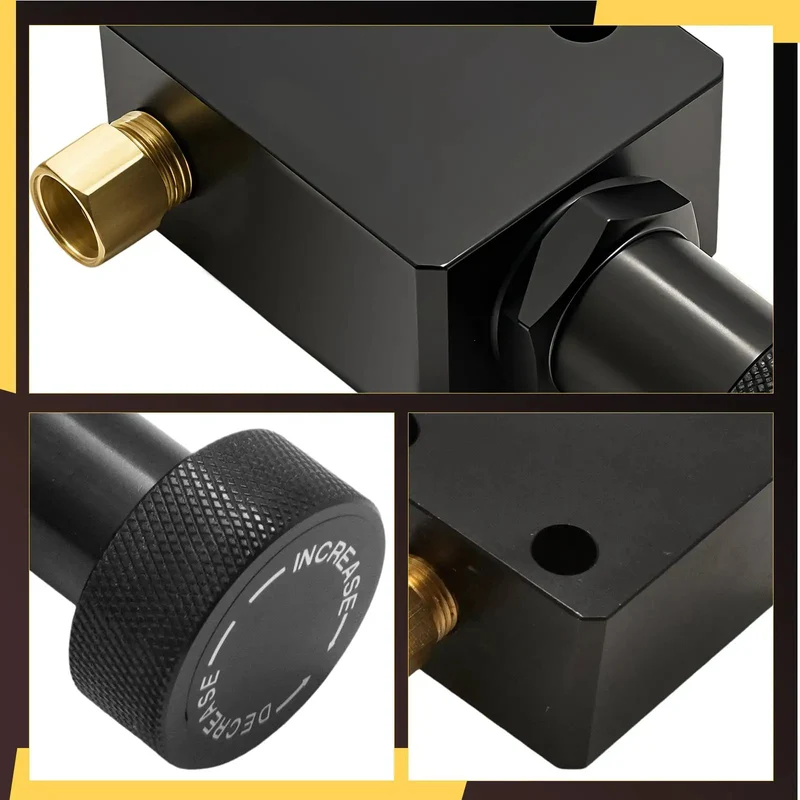 Pro Grade 1/8NPT Brake Proportional Valve For Slick Stopping Power Heavy Duty Aluminum Alloy Build Lets You Tweak Your Setup For Racing Delivers Tight Control For All Cars From 150 To 1200 Psi