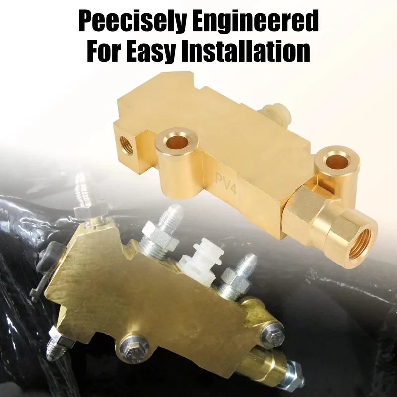 Badass Brake Proportioning Valve For Four Wheel Disc Systems Dials In Your Pedal Feel On Classic Trucks And Muscle Cars Drops Right Into GM Ford Dodge And Jeep 1960 To 2006 Setups For Snappy Stopping Power