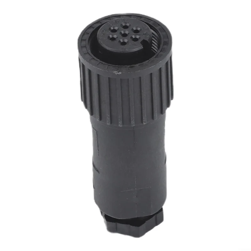 All Plastic 7 Pin Proportional Valve Connectors Featuring Rock Solid Female Plugs For Hydraulic Solenoid Connections And Industrial Machinery Built Super Tough