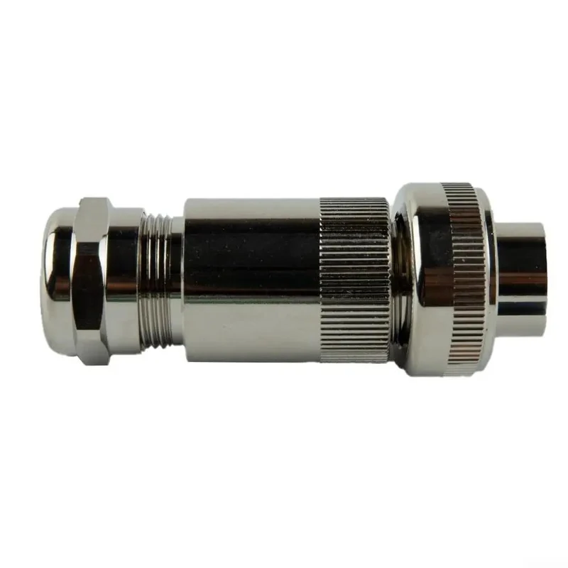 Heavy Duty 7 Pin Proportional Valve Connector Full Metal Female Plug For Industrial Hydraulics IP67 Waterproof Solenoid Valve Built Tough For Rigorous Job Sites And Heavy Machinery Applications