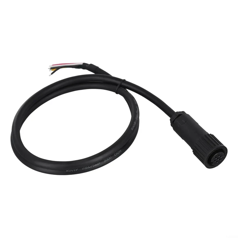 Professional 7 Pin Proportional Valve Connector With Two Foot Cable IP67 Weatherproof Female Hydraulic Plug Din En175201 For Servo Valves And Everyday Industrial Grind