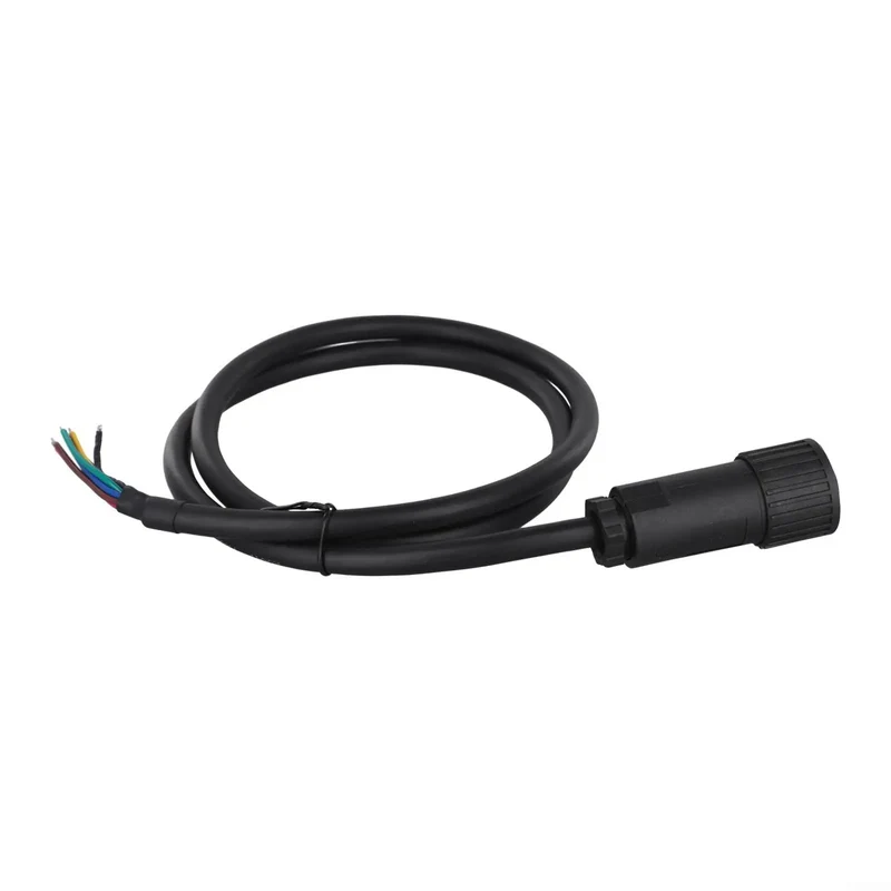 Professional 7 Pin Proportional Valve Connector With Two Foot Cable IP67 Weatherproof Female Hydraulic Plug Din En175201 For Servo Valves And Everyday Industrial Grind