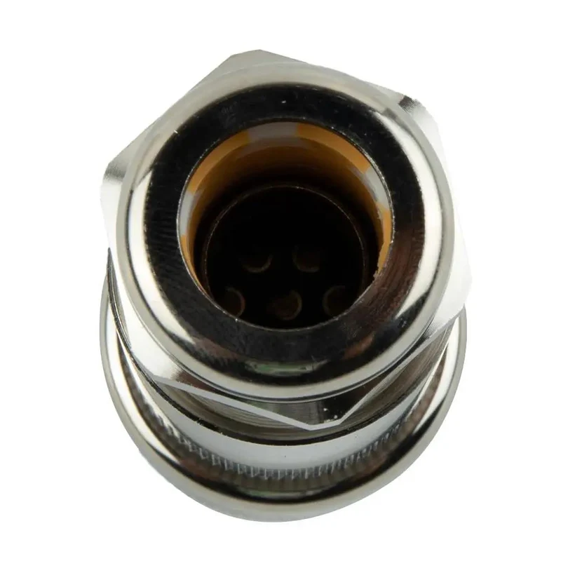Heavy Duty 7 Pin Metal Connector Rock Solid Box End Plug Fits Rexroth Moog Parker And Atos Proportional Valve DIN EN175201-804 Standard Hydraulic Interface Industrial Grade Tough Metal Shield Long Lasting Durability