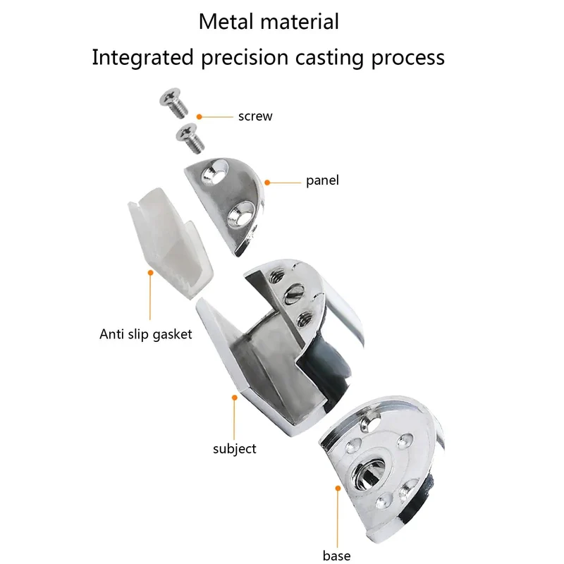 Heavy Duty Zinc Alloy Heaven And Earth Hinge For Glass Doors And Cabinets Delivering Smooth 360 Rotation No Sweat Setup Rock Solid Hold Premium Build Quality For The Long Haul