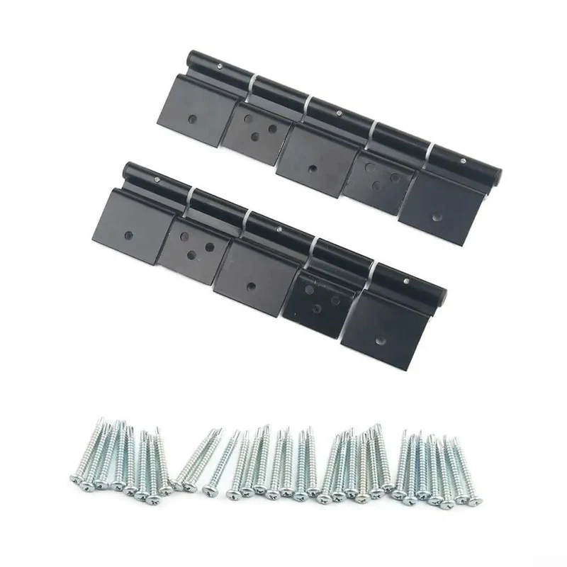 Rock Solid Aluminum RV Door Hinges Complete Replacement Kit For Fifth Wheels And Motorhomes Zero Hassle Setup Heavy Duty All Weather Outdoor Hardware Included Smooth Lightweight Rig Upgrade