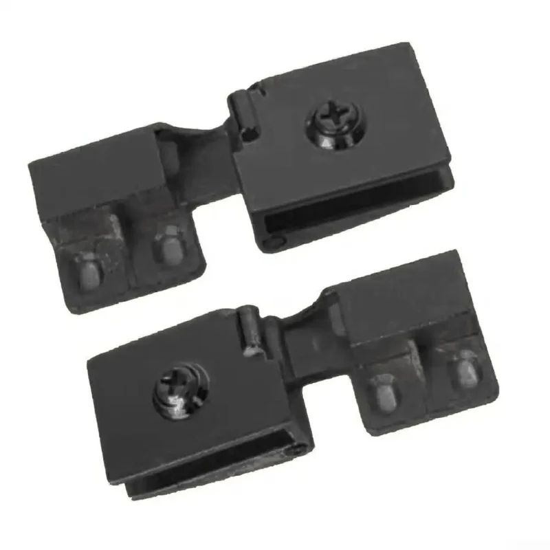 Heavy Duty Frameless Glass Door Hinges For 6mm Cabinets Showers And Bookshelves With TPE Washers Rustproof Galvanized Alloy Hella Durable Anti Scratch Silver Hardware
