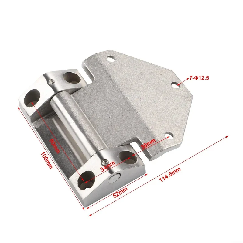 Heavy Duty Stainless Steel Hinge Built Different For Industrial And Commercial Doors With Five Hundred Kilogram Load Rating Rust Proof Corrosion Resistant Waterproof And Easy Drop In Replacement For Food Service