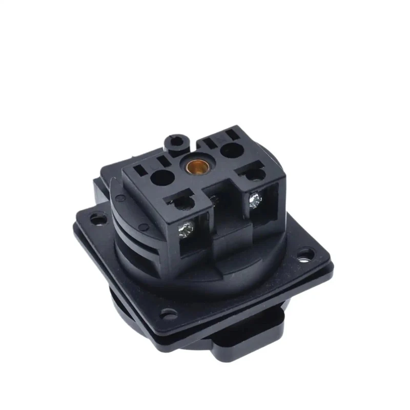 Badass CEE7 IP54 Waterproof Industrial Electrical AC Power Female Socket Rewireable Outlet Connector for Heavy Duty Extension Cords Rigs Jobsites and Construction Sites Rugged as Hell