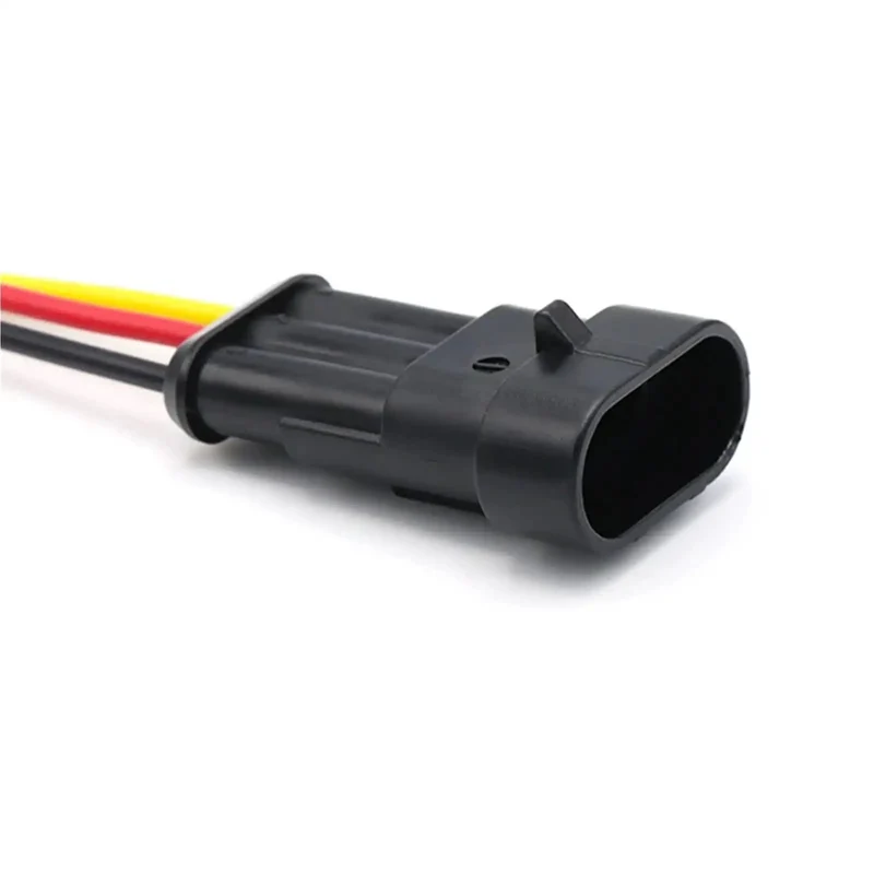 Solid As A Rock Premium Automotive Waterproof Connector Plugs With Pre Cut Wires One To Six Pin Male Female Sockets For Hid Lighting And Car Wiring Projects