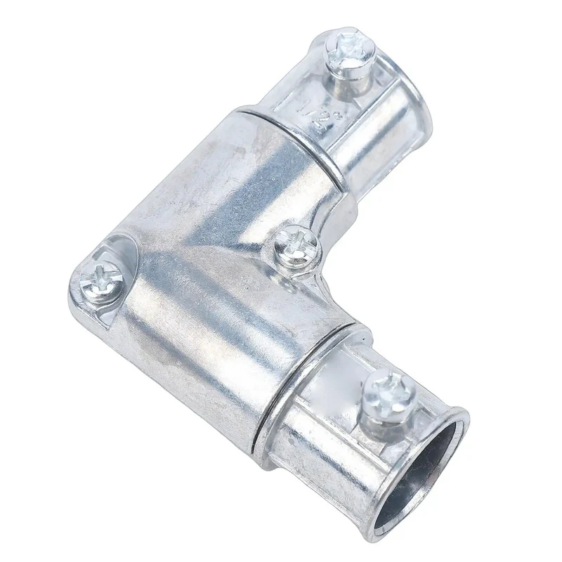 1/2 Inch Zinc Alloy 90 Degree Conduit Fitting Inside Corner Pull Elbow Electrical Metallic Tubing Coupling For Smooth Cable Runs And Lock It Down Tight Connections