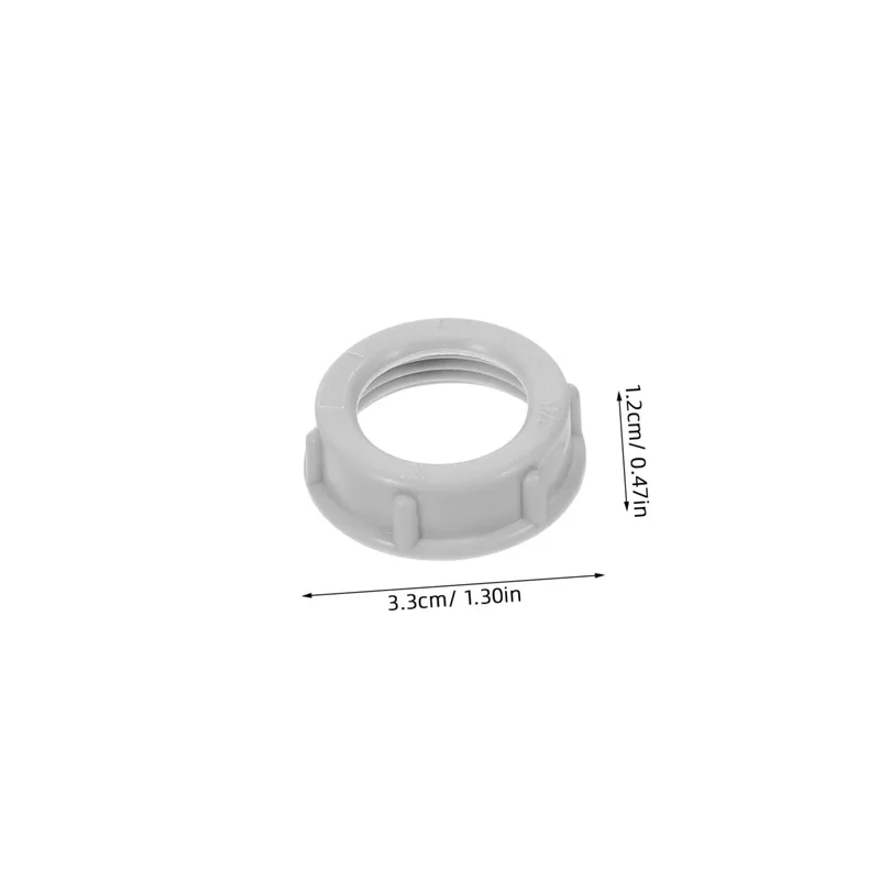 No Fuss 3/4 Inch Plastic Insulating Bushings 100 Pack Weatherproof Threaded Electrical Fittings With Lock Down Grip And Built To Last Strain Relief For Quick Install