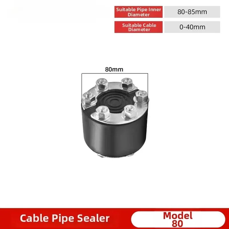 Heavy Duty 80Mm Wire Conduit Grommet With An Adjustable Onion Layer Design For Lock Tight Sealing That Slaps Up Fast And Keeps Out Moisture Rust And Pesky Crawlers From Garage Walls Basement Sewers Or Pipe Runs