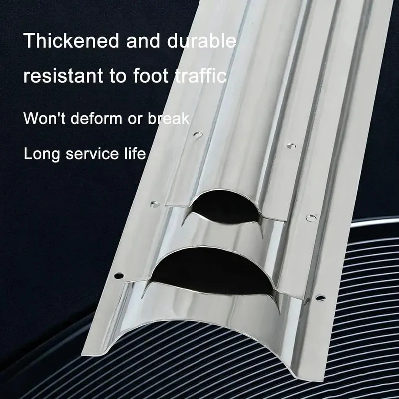 Heavy Duty 304 Stainless Steel Cable Trunking Self Adhesive Cord Cover Raceway Wall Wire Duct Channel Outdoor Hidden Cable Organizer Tames Snarls And Ditches Clutter Smooth Peel Stick Install Game Changer For Home Office Setup