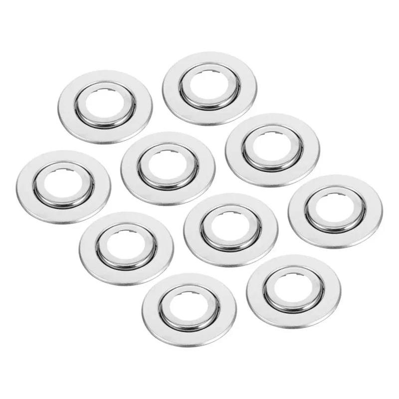 Twenty Pack Heavy Duty Stainless Steel Double Disc Escutcheon Plates For Fire Sprinkler Heads Dead Simple Setup Smooth Sailing Cleanup Zero Hassle Pipe Trim Guard Kit