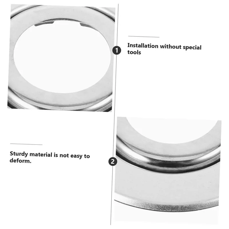 Twenty Pack Heavy Duty Stainless Steel Double Disc Escutcheon Plates For Fire Sprinkler Heads Dead Simple Setup Smooth Sailing Cleanup Zero Hassle Pipe Trim Guard Kit