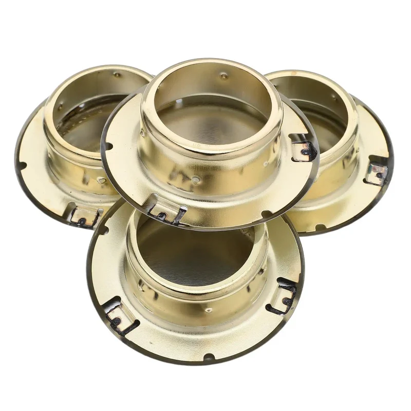 4 Pack Concealed Fire Sprinkler Head Cover Plates Ceiling Mount Sprayer Nozzle Protector Threaded Guard Universal Fit For Home And Office Plug And Play Setup Straight Up Protection You Can Trust