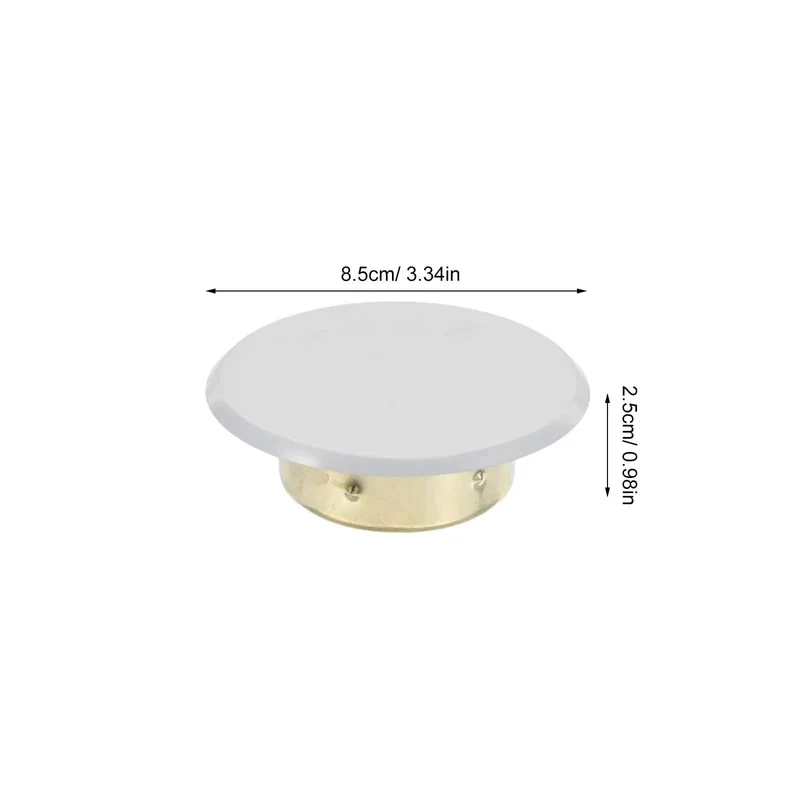 4 Pack Concealed Fire Sprinkler Head Cover Plates Ceiling Mount Sprayer Nozzle Protector Threaded Guard Universal Fit For Home And Office Plug And Play Setup Straight Up Protection You Can Trust
