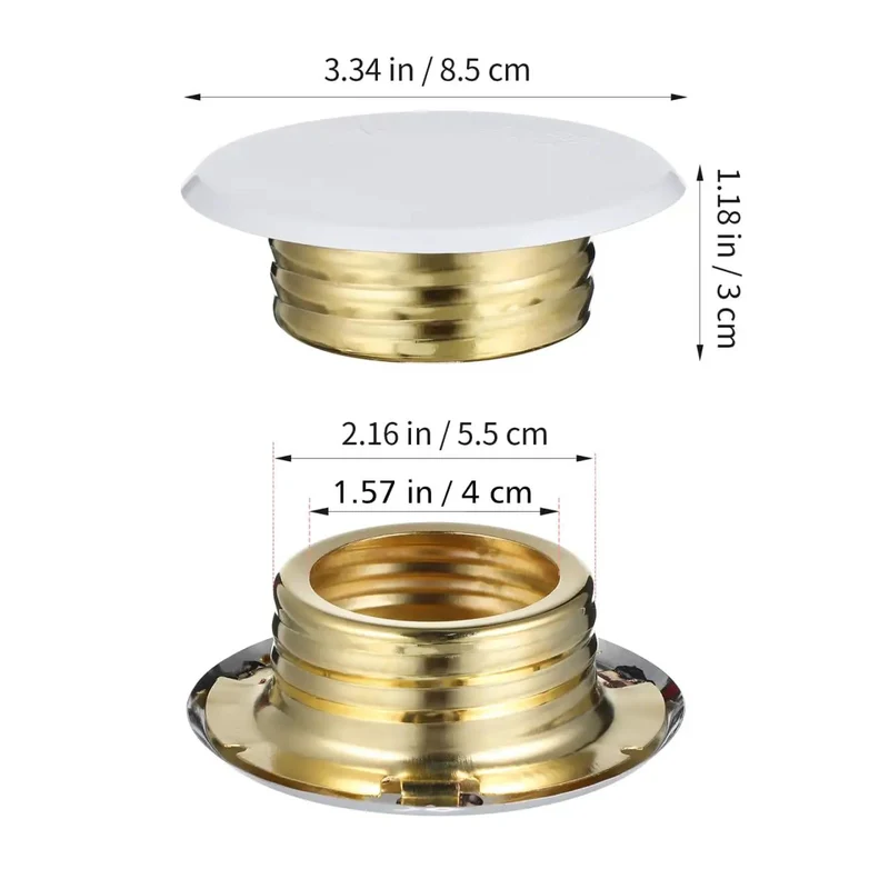 4 Pack White Iron Fire Sprinkler Covers Ceiling Mounted Universal Concealed Plates Heavy Duty Protection Slick Finish No Fuss Install Standard Size Fits Perfectly Badass Coverage For Unkempt Systems Dope Aesthetic Upgrade For Any Space Pro Level Gear