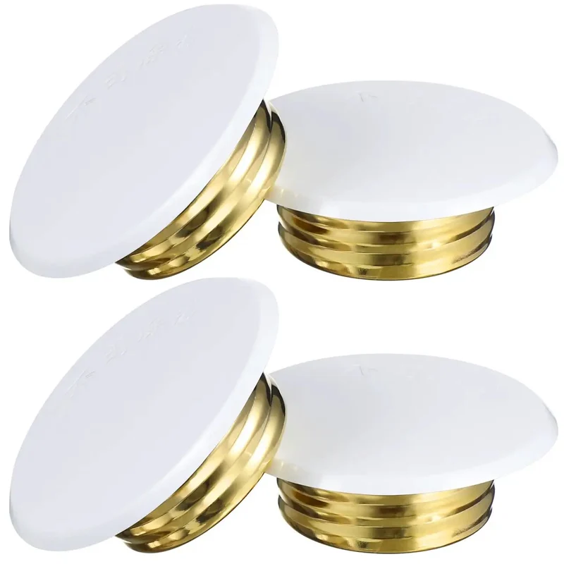 Top Shelf Heavy Duty 4 Piece Fire Sprinkler Covers For Ceiling Rooms Slim Hidden Plates Block Dust And Guard Against Sneaky Impacts While Keeping Your Space Pristine Indoors