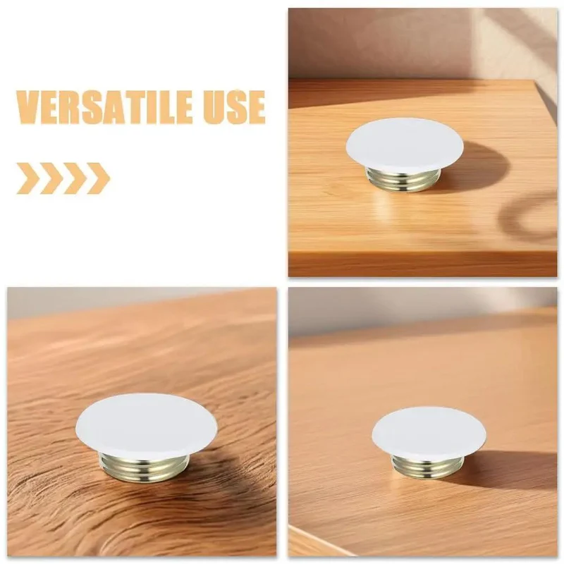 Top Shelf Heavy Duty 4 Piece Fire Sprinkler Covers For Ceiling Rooms Slim Hidden Plates Block Dust And Guard Against Sneaky Impacts While Keeping Your Space Pristine Indoors