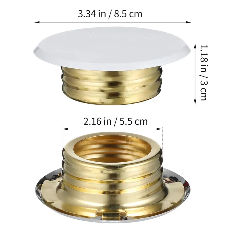 Built Tough Concealed Fire Sprinkler Ceiling Cover Plate With Slick Trim Ring Escutcheon For Quick Swap Install And Rock Solid Damage Shield To Keep Your Home Looking Crisp And Secure