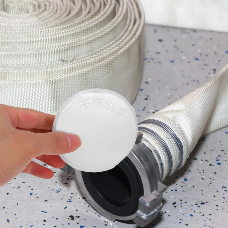 Slick White Ceiling Escutcheon Cover Plate Tight Concealed Sprinkler Guard Heavy Duty Iron Recessed Ring Flush Mount No Fuss Installation For Home And Office Safety Upgrades