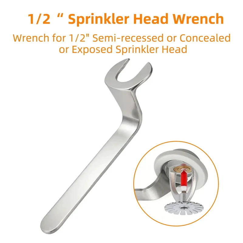 Heavy Duty 5 Piece Pendent Fire Sprinkler Heads With 155 Degree Fahrenheit Rating And Ballistic Brass Build 1/2 Inch NPT Thread For Quick Response Water Spray Kick Ass Protection For Residential And Commercial Sites