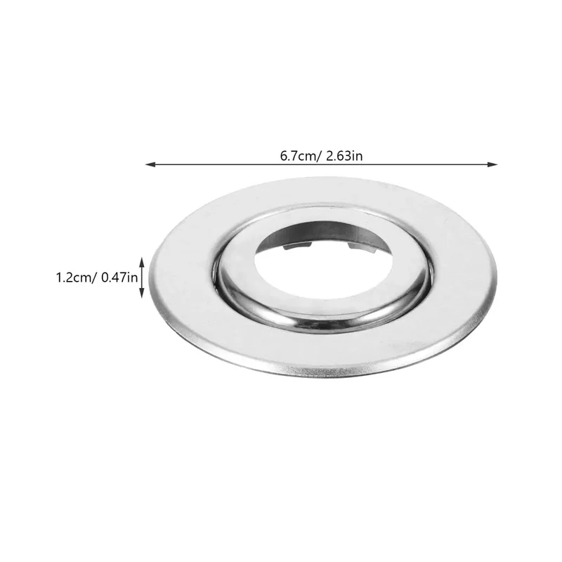 Score Some Style Points By Installing These Stainless Steel Fire Sprinkler Escutcheon Covers 10 Pack Recessed Decorative Caps In Three Quarter Inch Size Snug Fit And No Brainer Install Guaranteed To Impress
