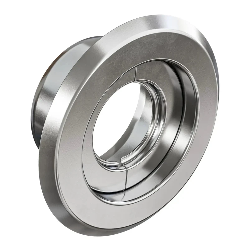 Retrofit Recessed Fire Sprinkler Escutcheon Split Three Piece Chrome Finish Depth Adjustable Ceiling Plate Safety Code Compliant Plug And Play Tight Fit Hassle Free Slick Upgrade For Your Project